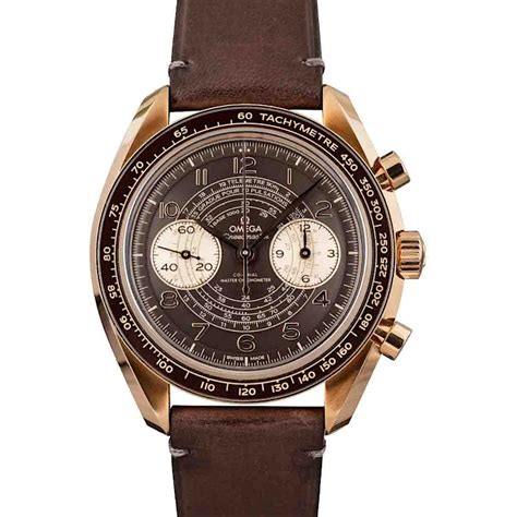 omega speedmaster bronze gold|solid gold Omega Speedmaster.